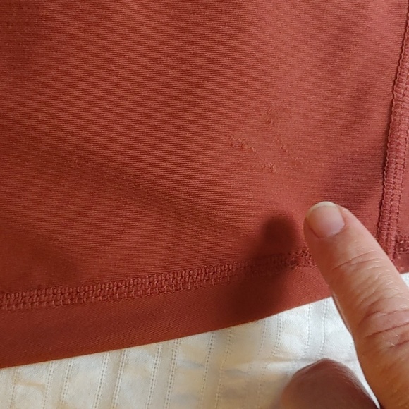 2/$30 Nwt Joe Fresh Active Plus Brown/Rust High Rise Legging - Picture 6 of 7